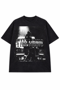 Playboi Carti “Opium” Oversized Black T-Shirt | Collage Back Print Streetwear Tee